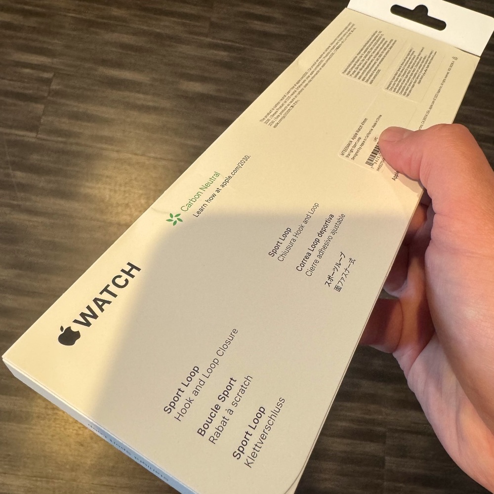 Apple watch sport starlight bands with loop (3 Available)